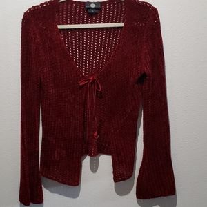 It's our time chenille sweater